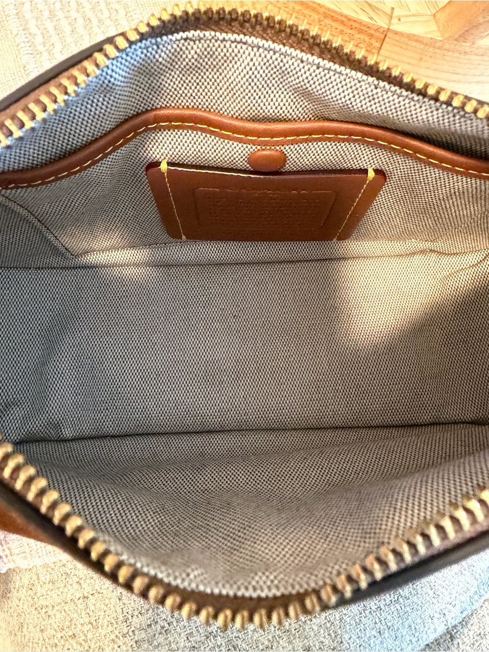 Coach Waverly bag - warm brown suede - loved for one month! - Picture 6 of 12